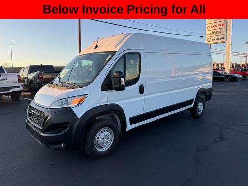 Bright White Clearcoat 2026 RAM ProMaster 3500 High Roof