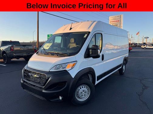 Bright White Clearcoat 2026 RAM ProMaster 3500 High Roof