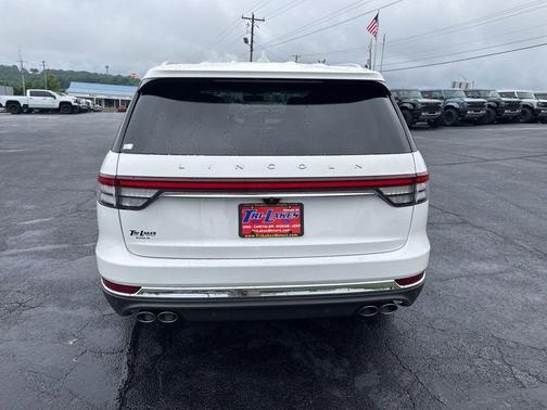 PRISTINE WHITE MET 3C 2022 Lincoln Aviator Reserve AWD