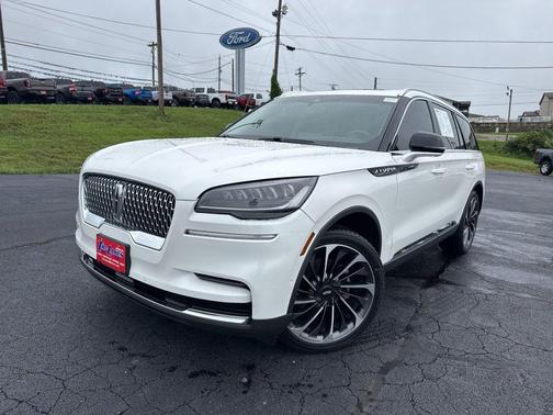 PRISTINE WHITE MET 3C 2022 Lincoln Aviator Reserve AWD