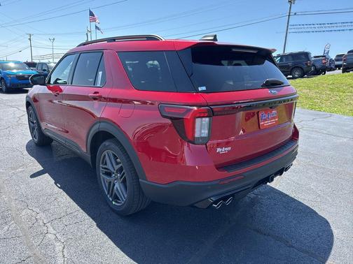 Rapid Red Metallic Tinted Clearcoat 2026 Ford Explorer ST