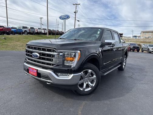 AGATE BLACK METALLIC 2022 Ford F-150 Lariat