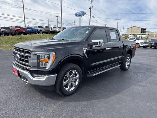 AGATE BLACK METALLIC 2022 Ford F-150 Lariat