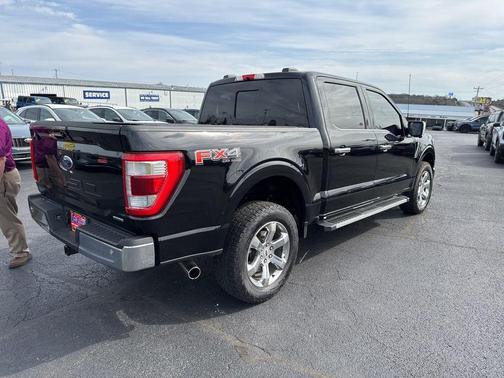 AGATE BLACK METALLIC 2022 Ford F-150 Lariat