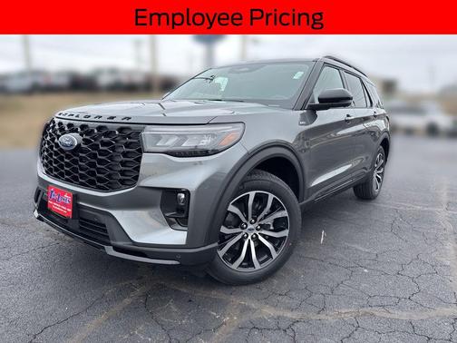 CARBONIZED GRAY METALLIC 2026 Ford Explorer ST-Line