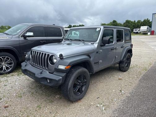 Billet Silver Metallic Clearcoat 2020 Jeep Wrangler Unlimited Sport Altitude
