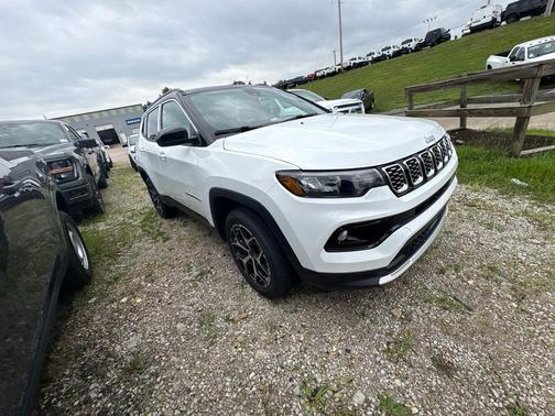 Bright White Clearcoat 2026 Jeep Compass Limited