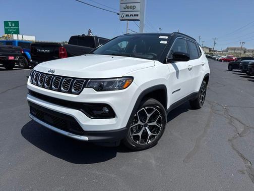 Bright White Clearcoat 2026 Jeep Compass Limited