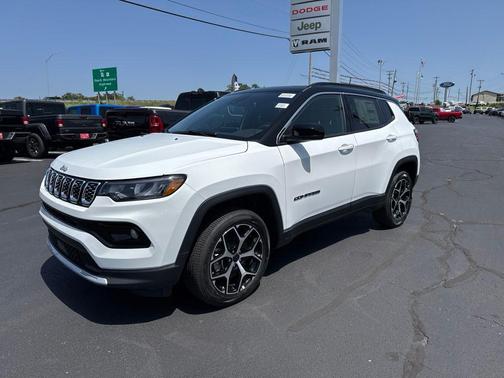 Bright White Clearcoat 2026 Jeep Compass Limited