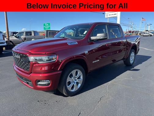 Delmonico Red Pearlcoat 2026 RAM 1500 Big Horn/Lone Star
