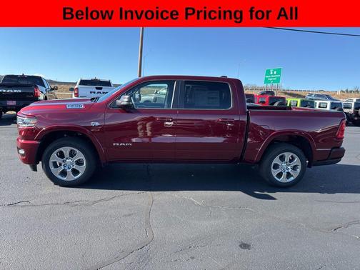 Delmonico Red Pearlcoat 2026 RAM 1500 Big Horn/Lone Star