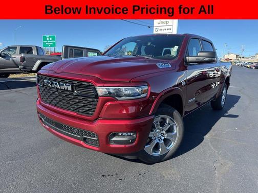 Delmonico Red Pearlcoat 2026 RAM 1500 Big Horn/Lone Star