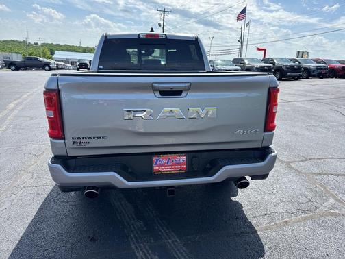 Billet Silver Metallic Clearcoat 2025 RAM 1500 Laramie