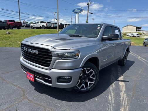 Billet Silver Metallic Clearcoat 2025 RAM 1500 Laramie