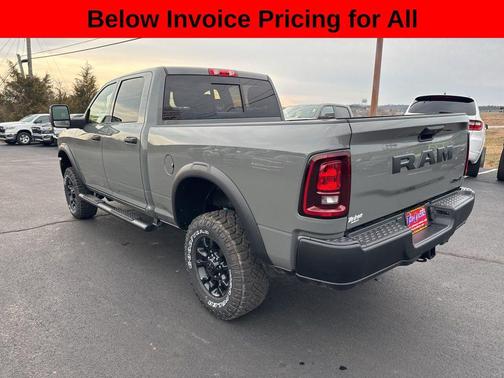 Ceramic Gray Clearcoat 2026 RAM 2500 Tradesman Crew Cab 4x4 6'4' Box