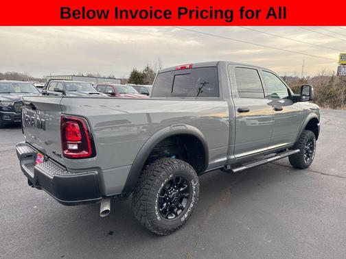 Ceramic Gray Clearcoat 2026 RAM 2500 Tradesman Crew Cab 4x4 6'4' Box