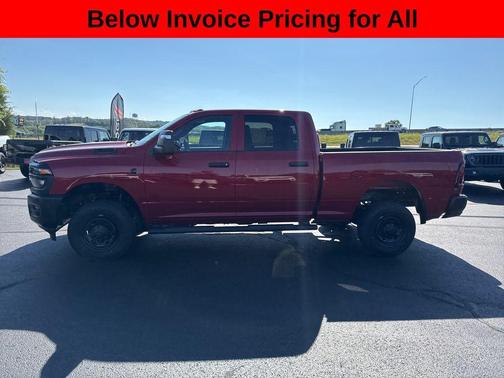 Molten Red Pearlcoat 2025 RAM 2500 Tradesman Crew Cab 4x4 6'4' Box