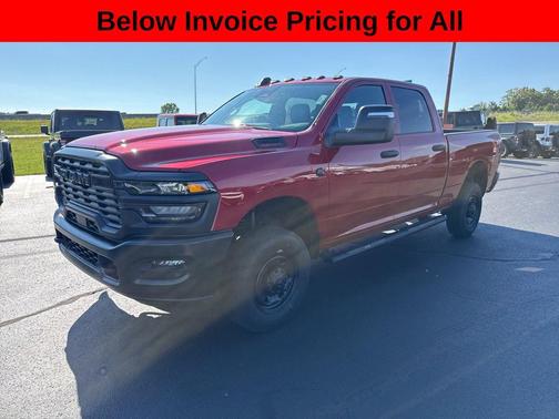 Molten Red Pearlcoat 2025 RAM 2500 Tradesman Crew Cab 4x4 6'4' Box