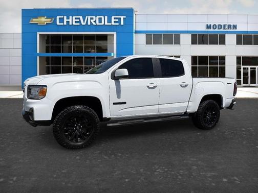 White 2021 GMC Canyon Elevation