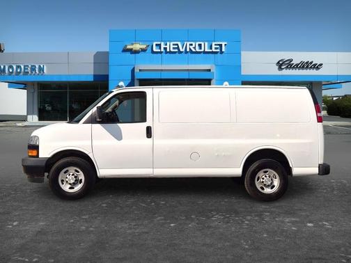 White 2019 Chevrolet Express 2500 Work Van