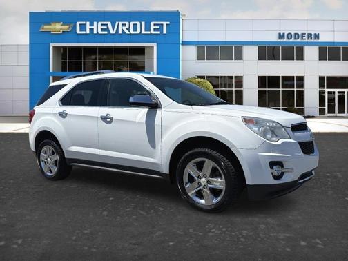 White 2015 Chevrolet Equinox LTZ