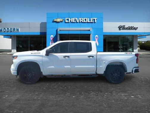 White 2026 Chevrolet Silverado 1500 Custom