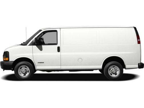 Black 2008 Chevrolet Express 1500 Base