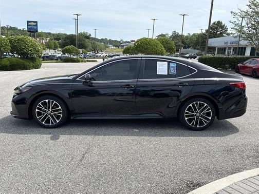 Midnight Black Metallic 2025 Toyota Camry XLE