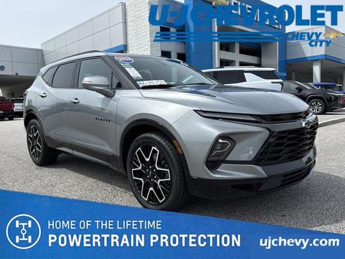 Sterling Gray Metallic 2024 Chevrolet Blazer RS