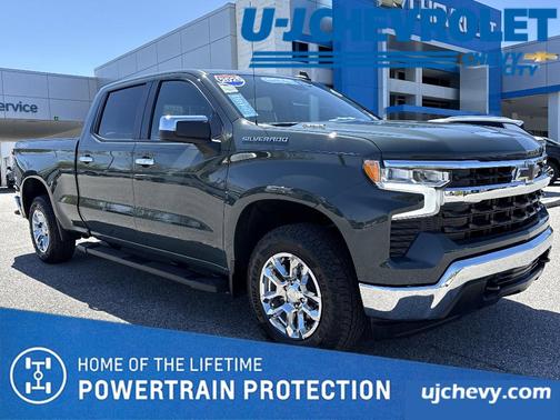 Cypress Gray 2025 Chevrolet Silverado 1500 LT