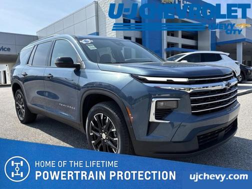 Lakeshore Blue Metallic 2026 Chevrolet Traverse LT