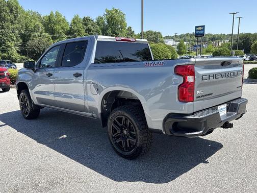 Sterling Gray Metallic 2026 Chevrolet Silverado 1500 Custom Trail Boss