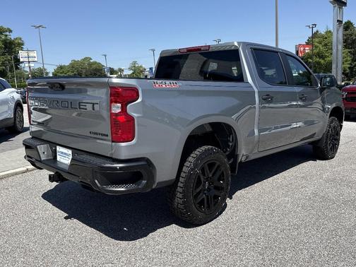 Sterling Gray Metallic 2026 Chevrolet Silverado 1500 Custom Trail Boss