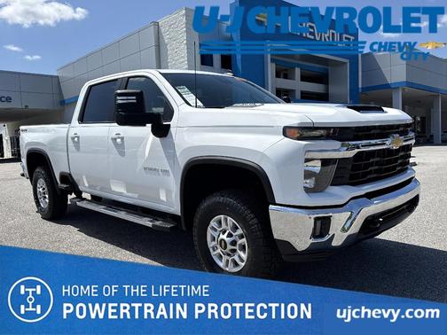 Summit White 2025 Chevrolet Silverado 2500 LT