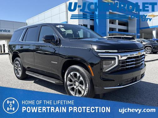 Black 2026 Chevrolet Tahoe LT