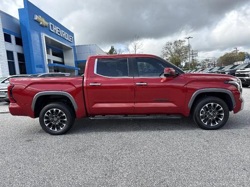 Supersonic Red 2025 Toyota Tundra Limited