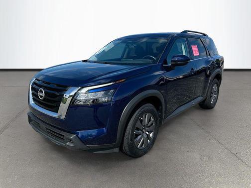 Deep Ocean Blue Pearl 2025 Nissan Pathfinder SV 4WD