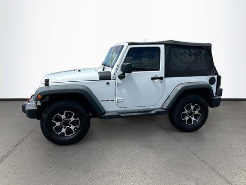 Bright White Clearcoat 2014 Jeep Wrangler Sport
