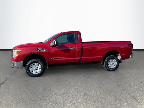 Cayenne Red 2017 Nissan Titan XD SV