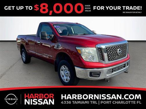 Cayenne Red 2017 Nissan Titan XD SV