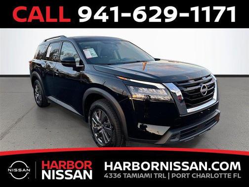 Super Black 2024 Nissan Pathfinder SV FWD