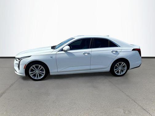 Summit White 2026 Cadillac CT4 Luxury RWD