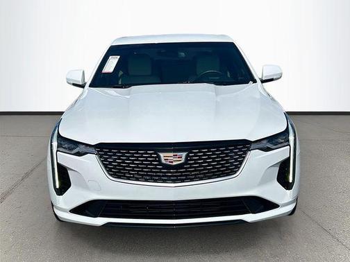 Summit White 2026 Cadillac CT4 Luxury RWD