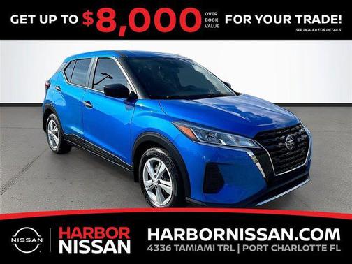 Electric Blue Metallic 2021 Nissan Kicks S