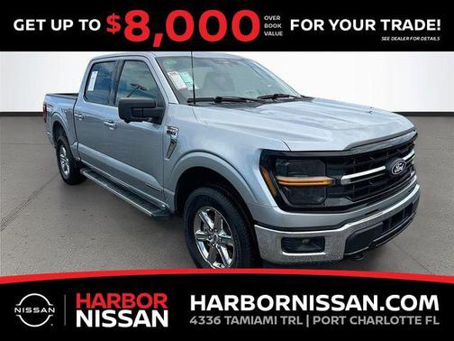 Silver Metallic 2024 Ford F-150 XLT