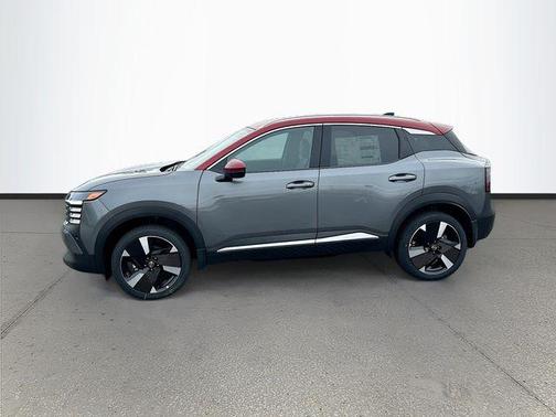 Gun Metallic/Scarlet Ember Tintcoat 2026 Nissan Kicks SR