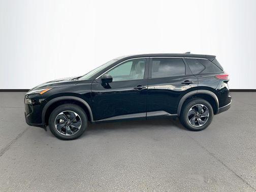 Super Black 2025 Nissan Rogue SV