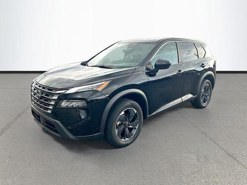 Super Black 2025 Nissan Rogue SV
