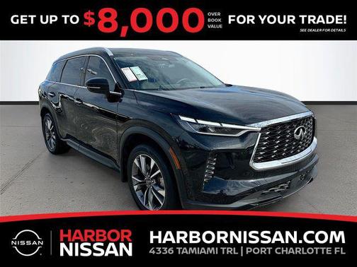 Mineral Black 2023 INFINITI QX60 Luxe