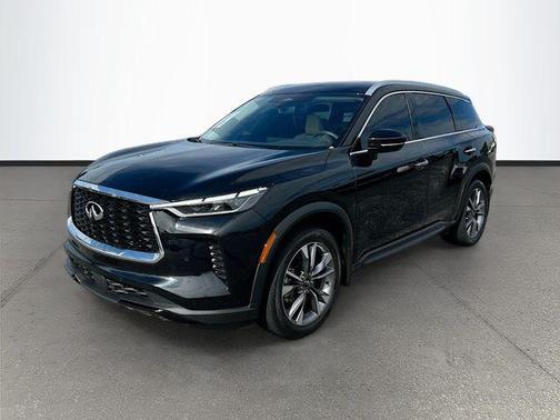 Mineral Black 2023 INFINITI QX60 Luxe